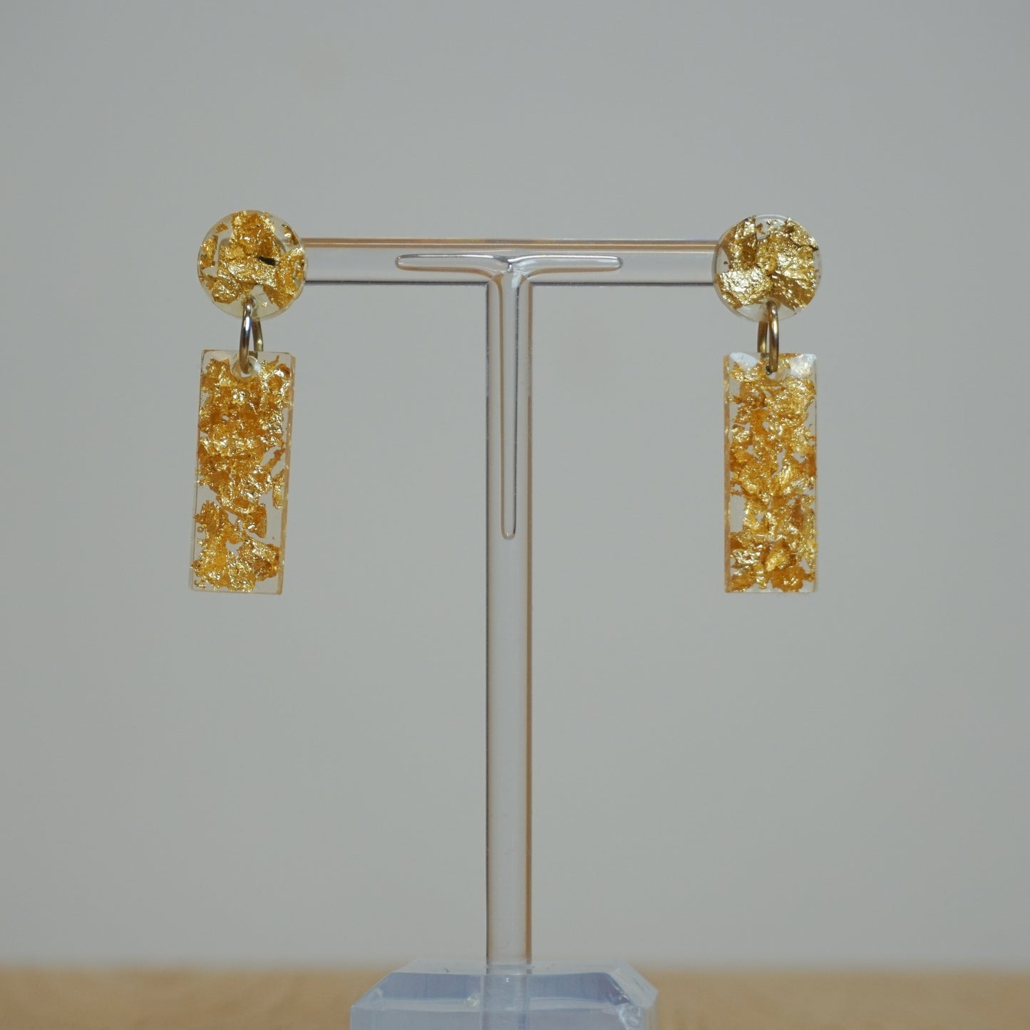 Atè gold - Resin Earrings