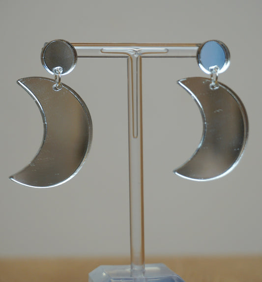 Nova silver - Acrylic Earrings