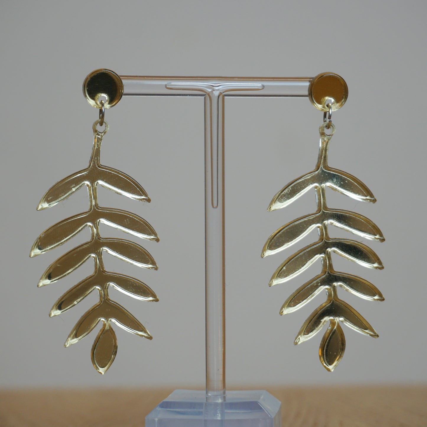 Rowan gold - Acrylic Earrings