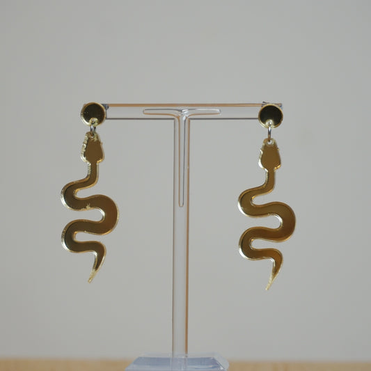 Snakes - Acrylic Earrings